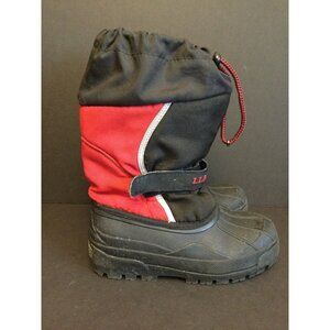 LL Bean Kids Northwoods Winter Snow Boots Water-Resistant Size 3